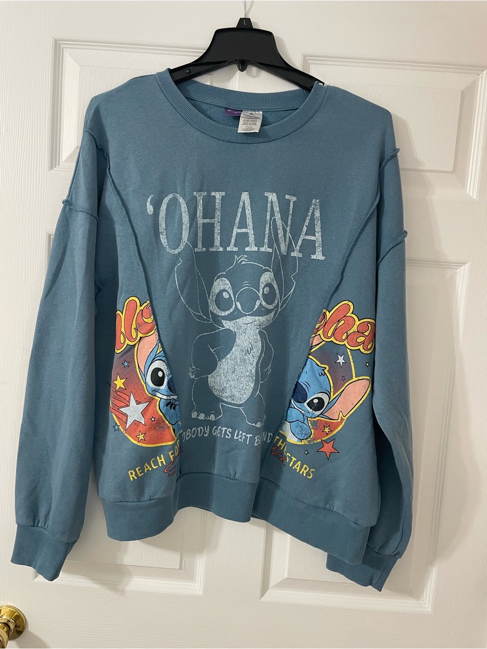 Disney Ohana Stitch Pullover Sweatshirt